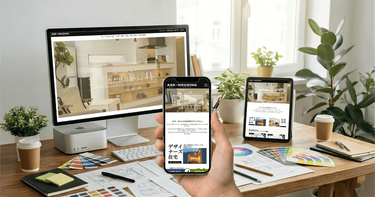 project at 住宅|Webサイト(アスクハウジング)