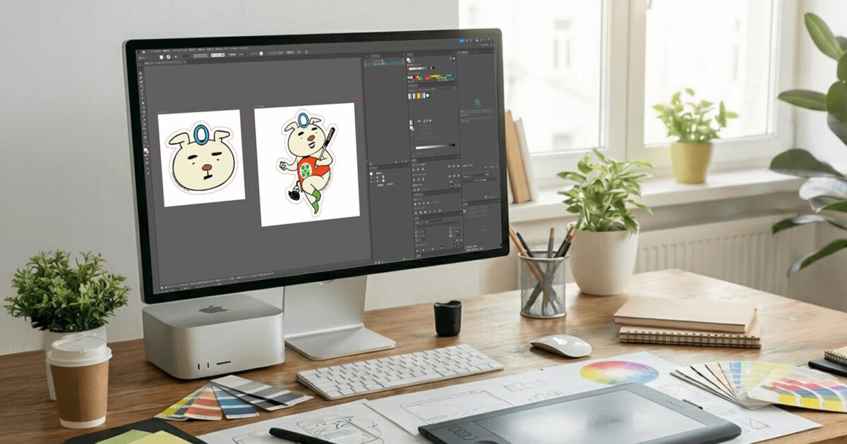 自治体｜ステッカー（奥州市役所）